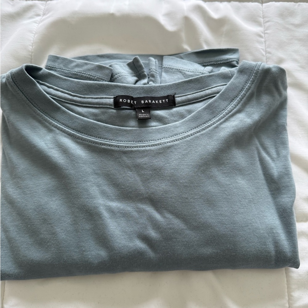 Robert Barakett Short Sleeve Tee - Light Blue